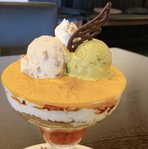 胡風居(こふうきょ)の新いもくりなんきんパフェは濃厚クリームが秋らしさ満点!