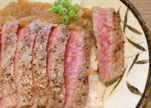 ろこん で和牛ステーキ丼!豪華な平日ランチ♪富山市上大久保の新しいお店は景色も最高!