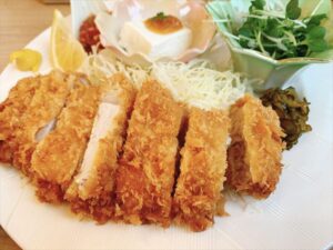 芋つる豊田店で平日ランチ 黒豚ロース・ひれカツ食べくらべ!富山市米田