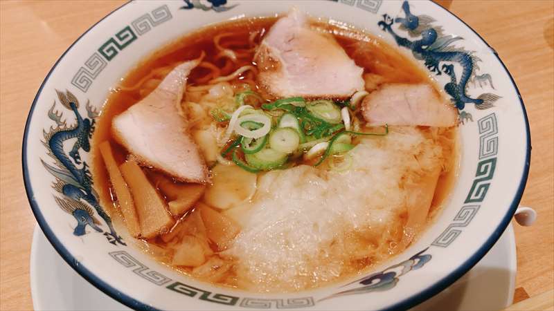 柳の下 末弘軒　富山大和のラーメン屋でワンタン麺食べてみた