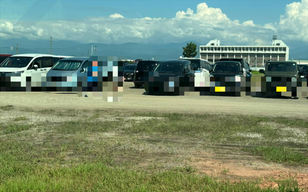 ポップサーカス富山駐車場