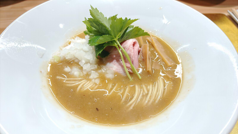 富山滑川栗の木濃厚煮干しらーめん