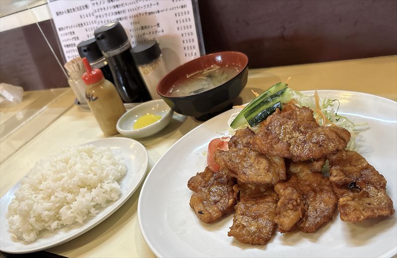 グリルはやし豚から揚げ