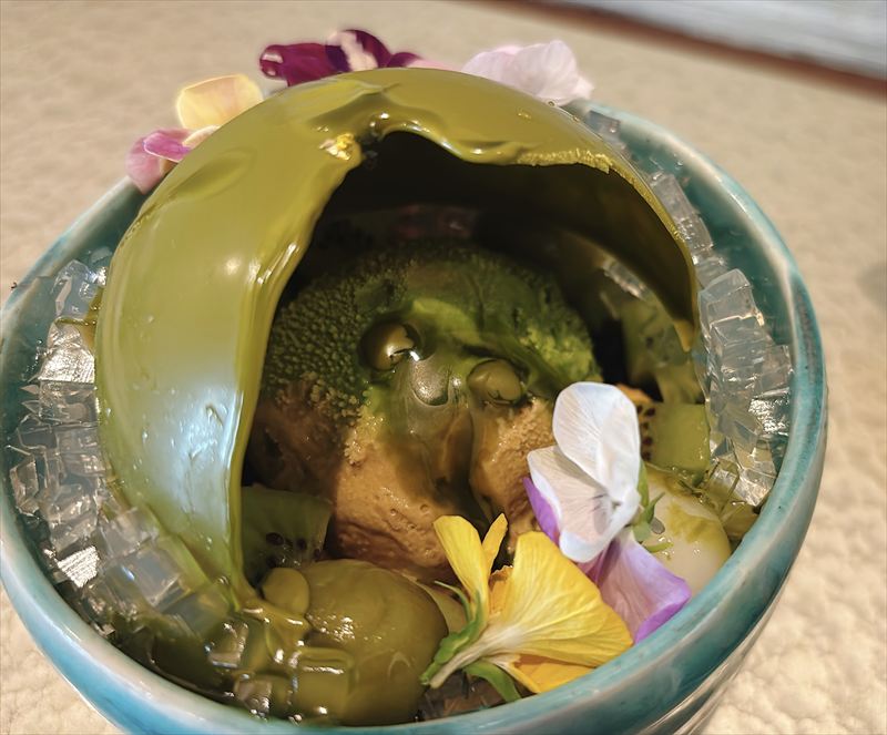 カフェ 沙 富山パフェ