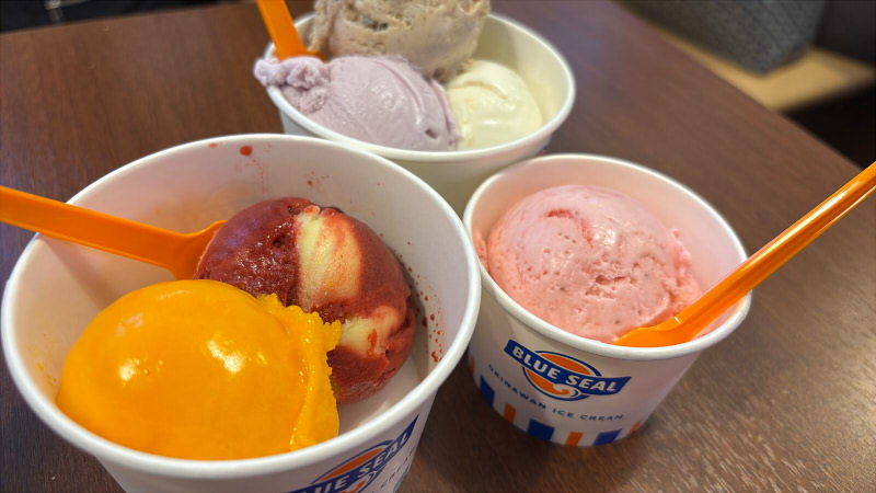 ブルーシール アメリカンチェリー&沖縄パイン