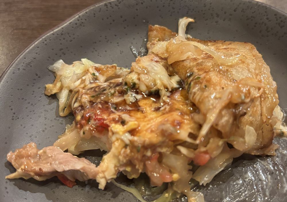 鉄板焼・お好み焼「ひで」べた焼き