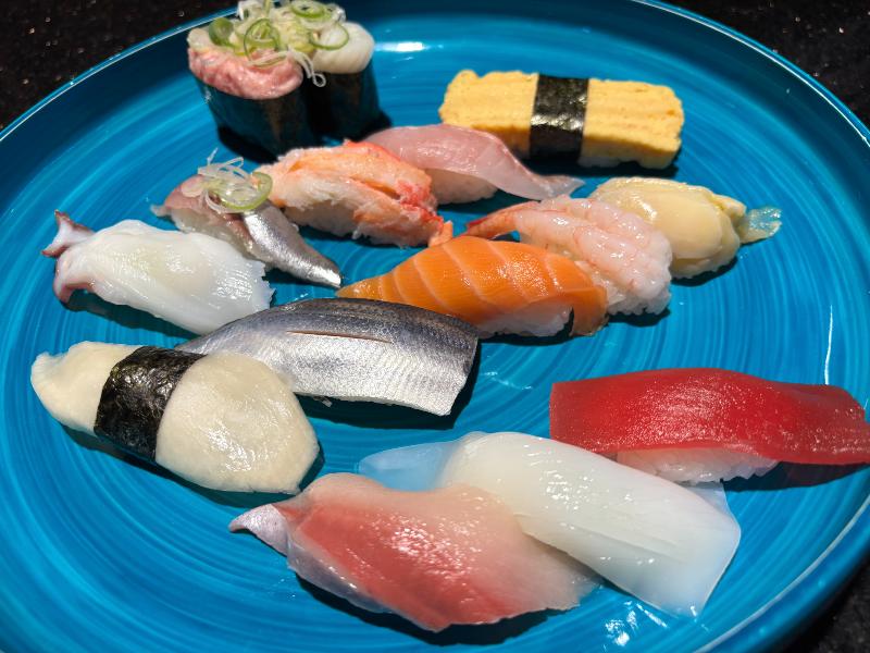 きときと寿司ランチメニュー