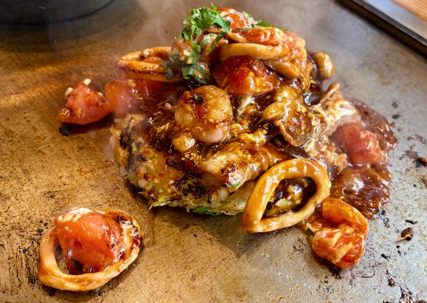 京ちゃばなトマトお好み焼き