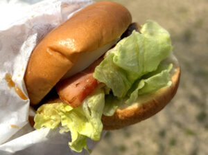 とろったまベーコン テリヤキバーガー