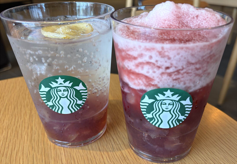芳醇巨峰フローズンティー&チラックス ソーダ巨峰