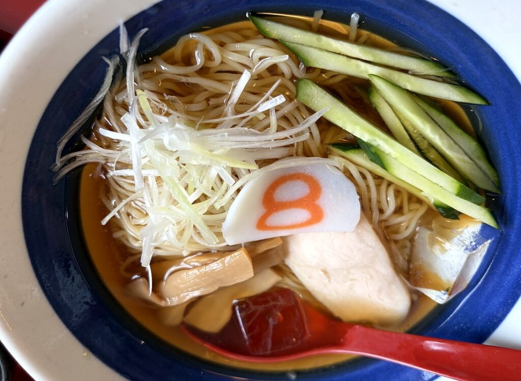 8番らーめん冷んやり和だしらーめん