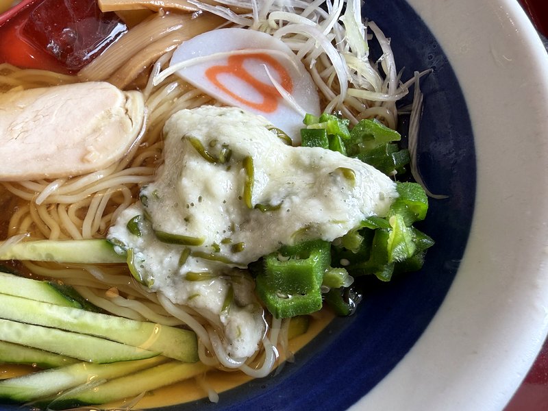 8番らーめん冷んやり和だしらーめん