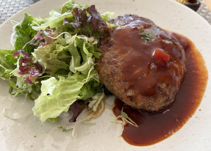 兜流ハンバーグランチ